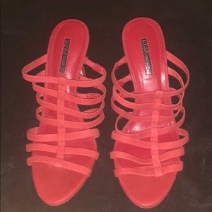 BCBGENERATION red suede heels